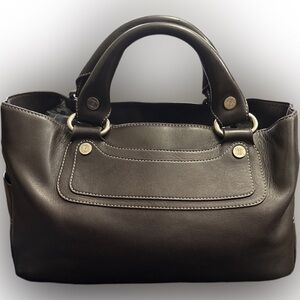 Celine dark brown Leather Handbag🔥